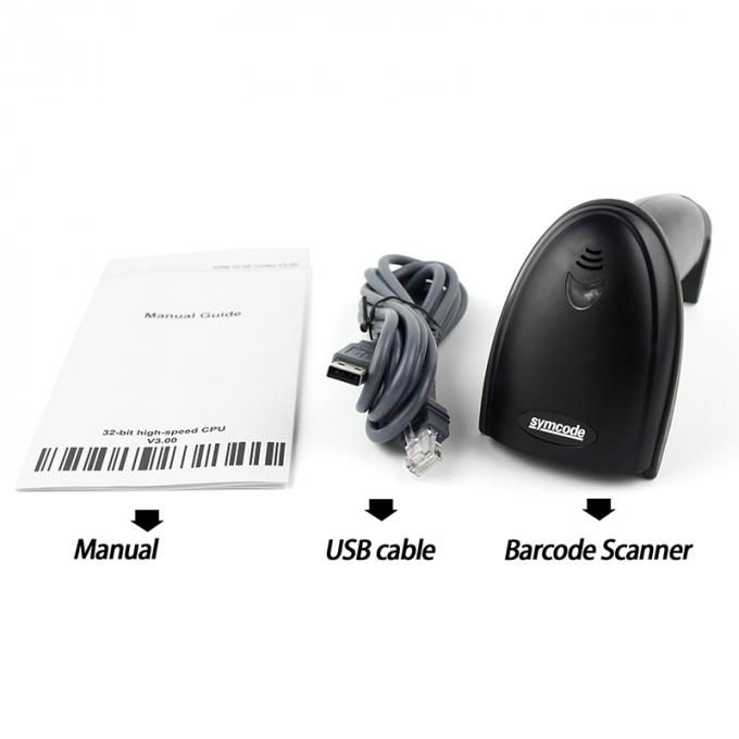USB RS232는 바코드 스캐너 유선 디자인 고성능 대를 소매합니다